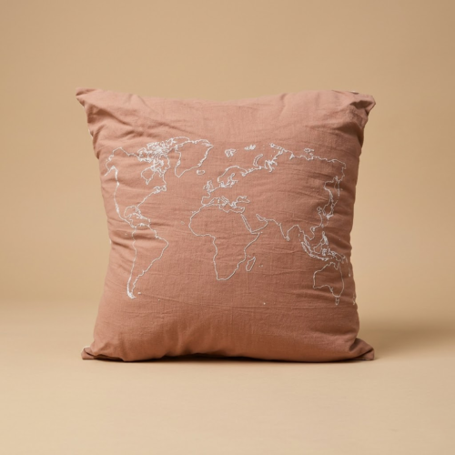 Almohadón cuadrado MAPAMUNDI
