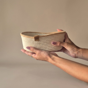 Cesto ovalado combinado 20x14x10