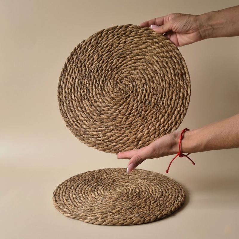 Individual redondo de seagrass 34cm