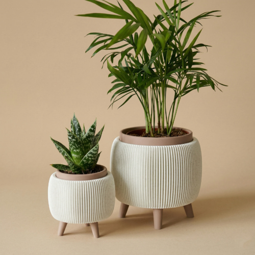 Set de macetas decorativas PÓDIA