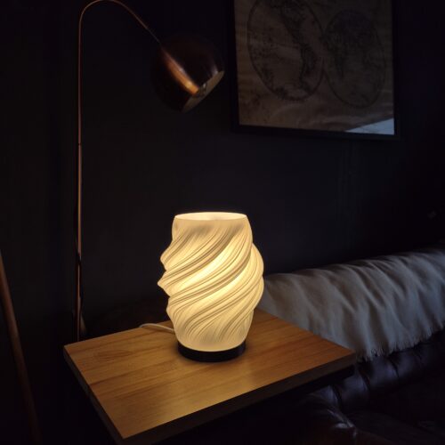 Lampara de mesa Velador Wave