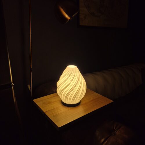 Lampara de mesa Velador Twist