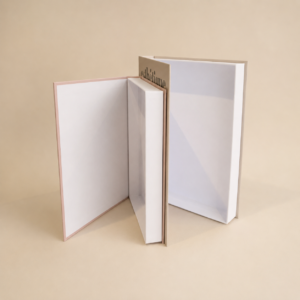 Set x2 cajas organizadoras Libros decorativos Esthetique